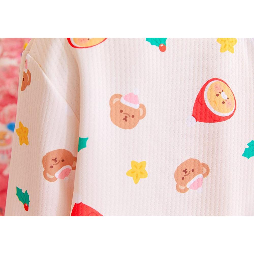 Kakao Friends - Merry Choon Christmas Quilted Pajamas Set