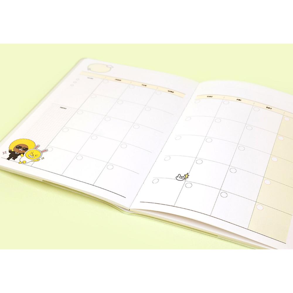 Kakao Friends - Seichee's A5 Monthly Planner