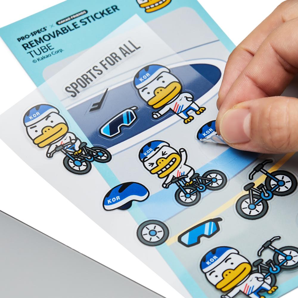 PRO-SPECS x Kakao Friends - Tube Bicycle Sticker Pack