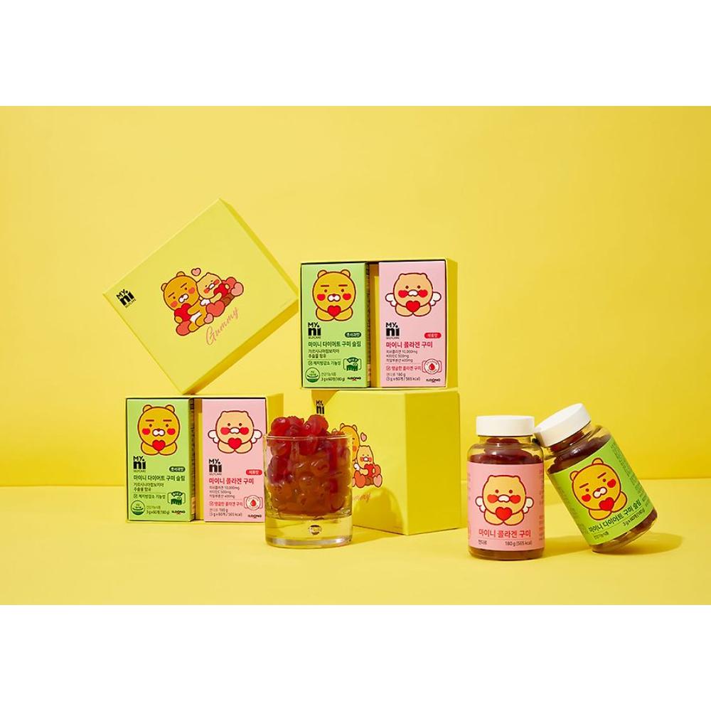 Myni Self Care x Kakao Friends - Collagen and Slim Diet Gummies