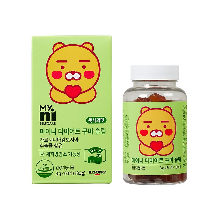 Myni Self Care x Kakao Friends - Ryan Diet Gummies