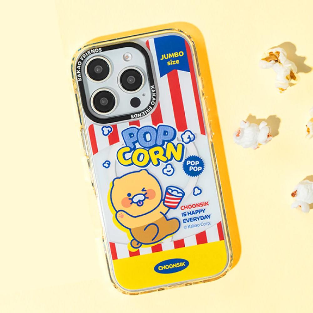 Kakao Friends - Snack Clear Magnetic Case