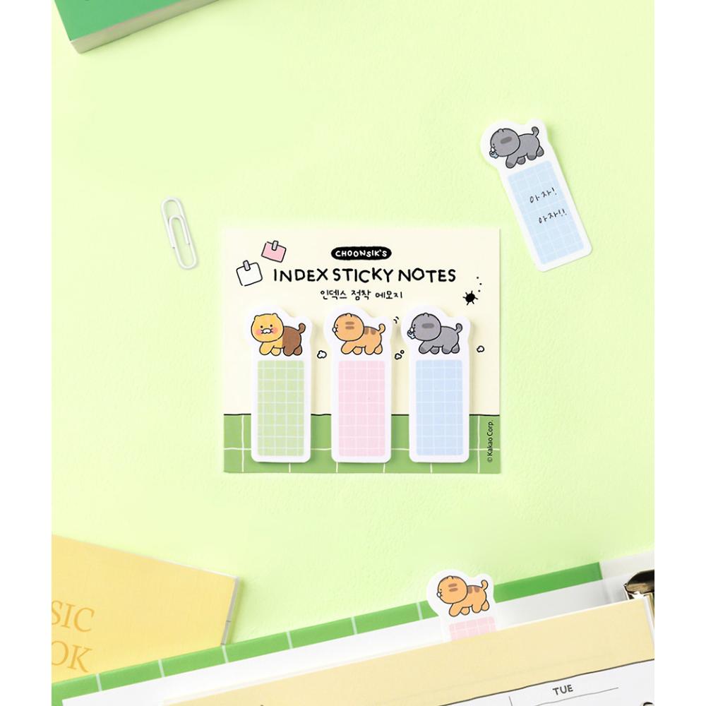 Kakao Friends - Choonsik Ordinary Index Sticky Notes