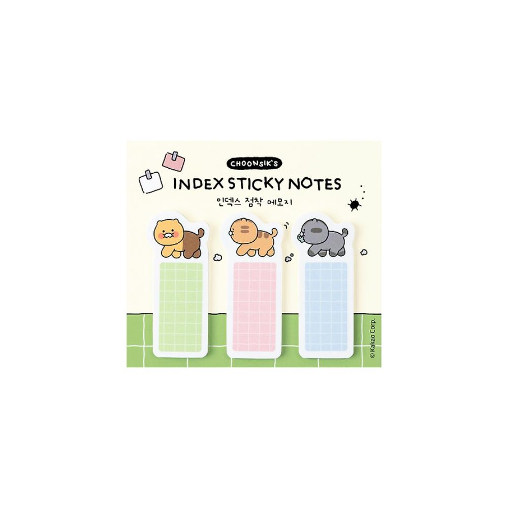 Kakao Friends - Choonsik Ordinary Index Sticky Notes