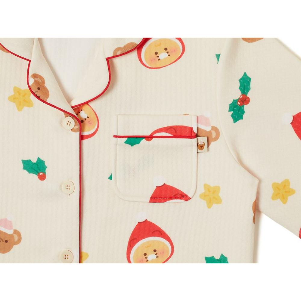 Kakao Friends - Merry Choon Christmas Quilted Pajamas Set