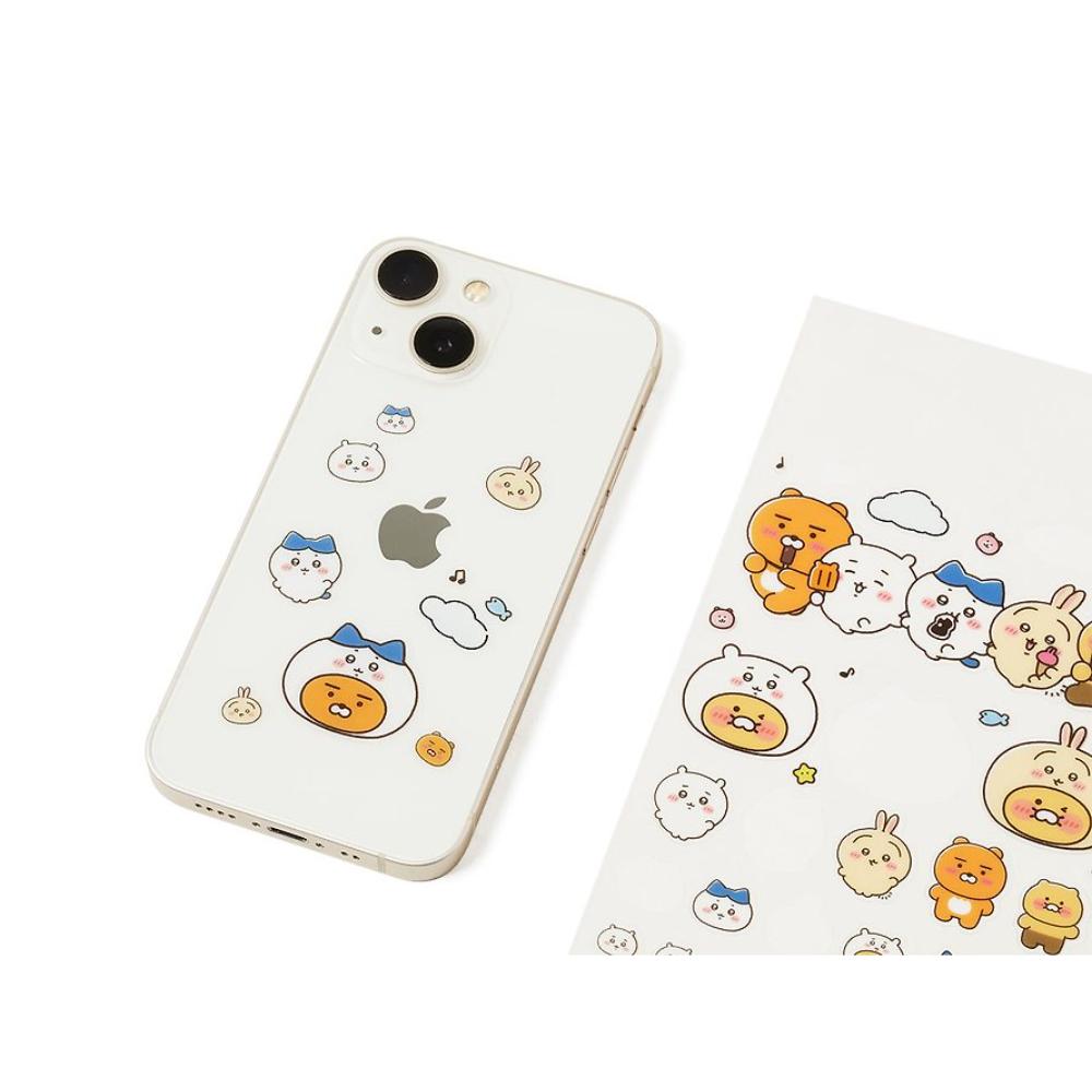 CHIIKAWA x Kakao Friends - Ryan & Choonsik Transparent Sticker