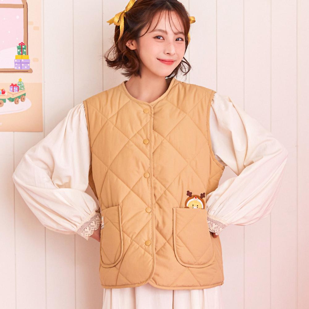 Kakao Friends - Merry Choon Christmas Padded Vest