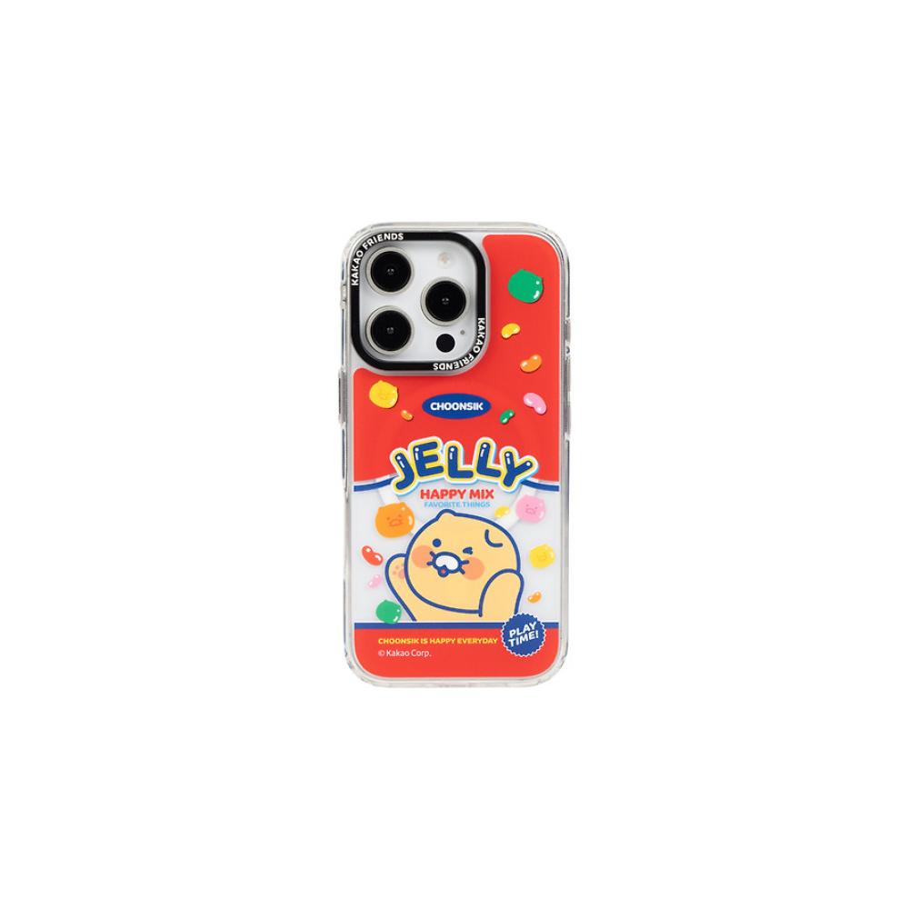 Kakao Friends - Choonsik Jelly Snack Clear Magnetic Case