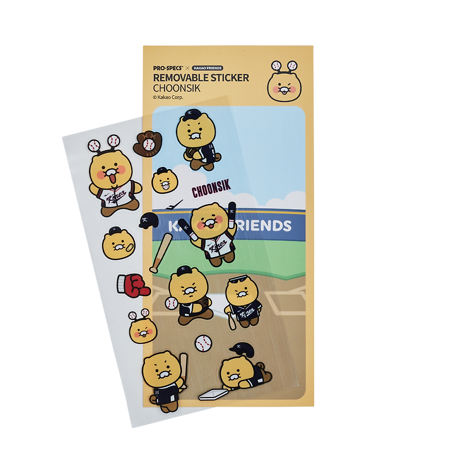 PRO-SPECS x Kakao Friends - Choonsik Baseball Sticker Pack