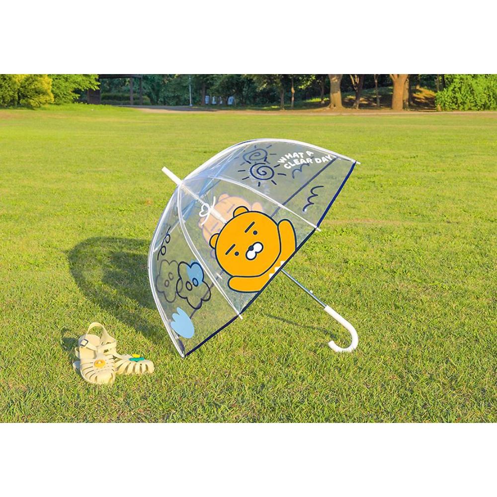 Kakao Friends - Dome-Shaped 8K Transparent Umbrella