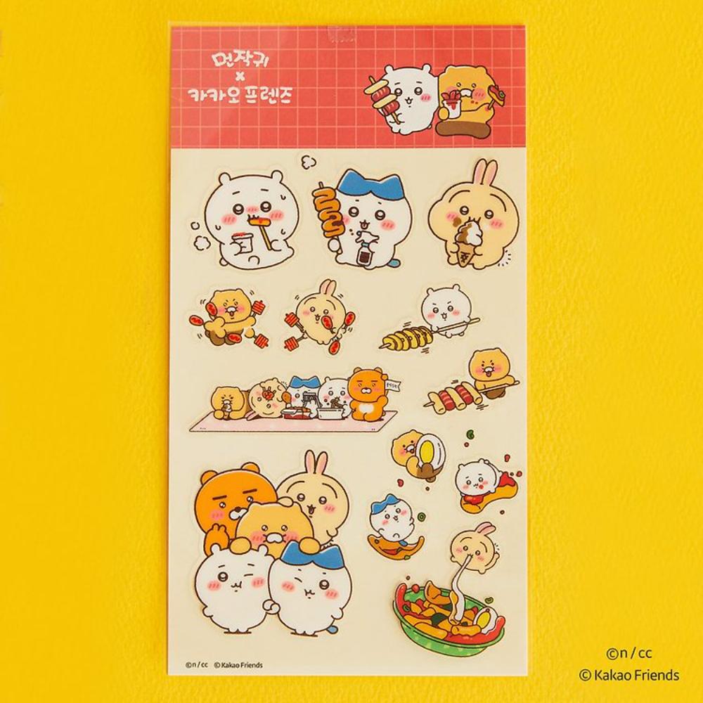 CHIIKAWA x Kakao Friends - Ryan & Choonsik Transparent Sticker