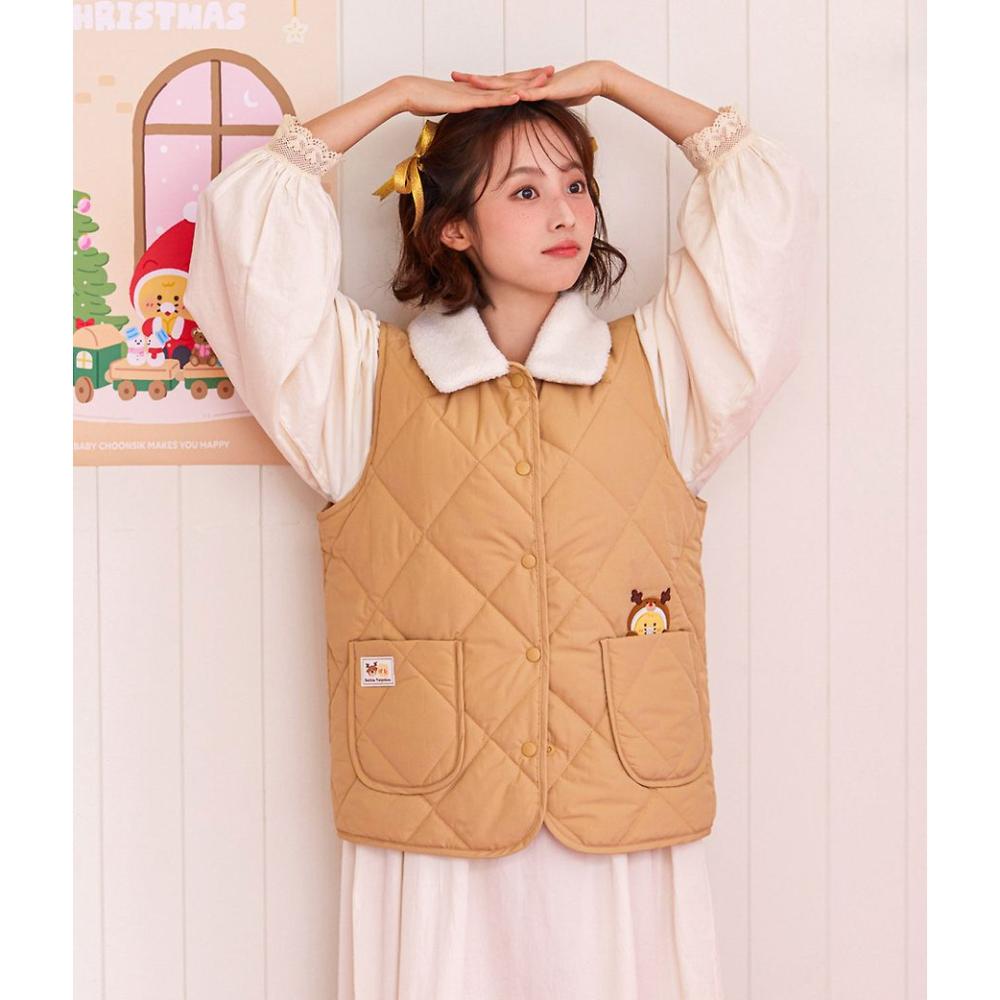 Kakao Friends - Merry Choon Christmas Padded Vest