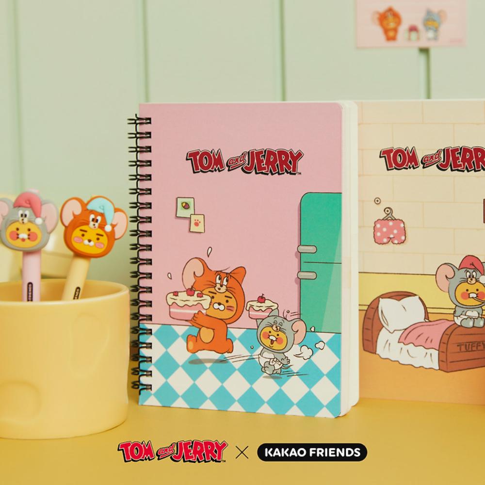 Tom and Jerry x Kakao Friends - Ryan & Choonsik Notebook