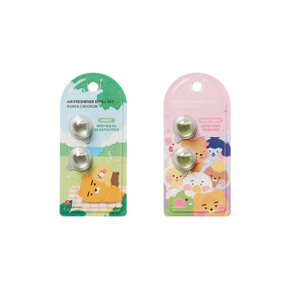 Kakao Friends - Vehicle Air Freshener Refill Set