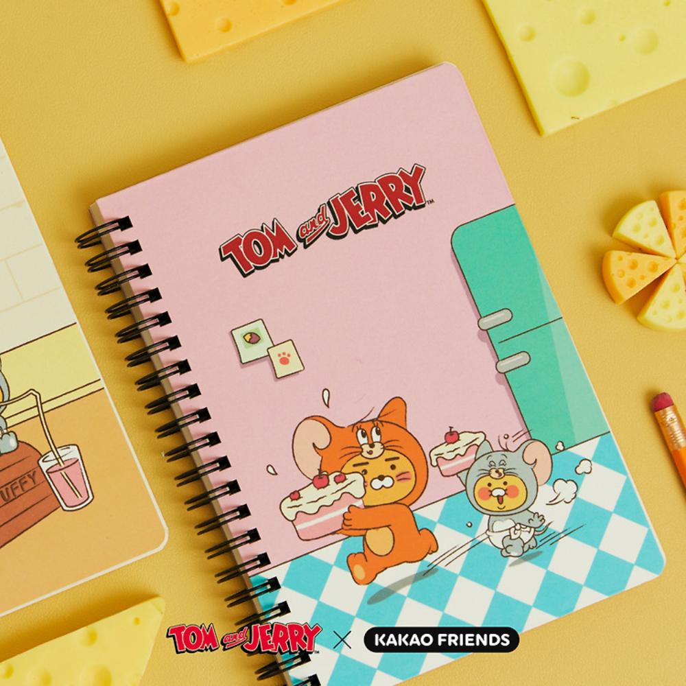 Tom and Jerry x Kakao Friends - Ryan & Choonsik Notebook