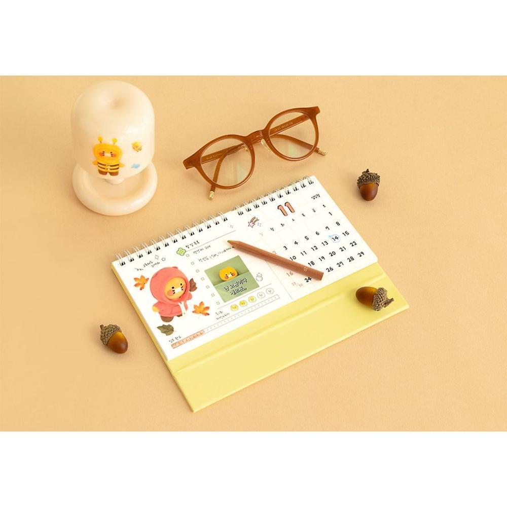 Kakao Friends - Choonsik 2025 Photo Twin Desk Calendar