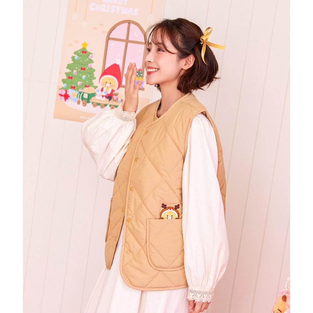 Kakao Friends - Merry Choon Christmas Padded Vest