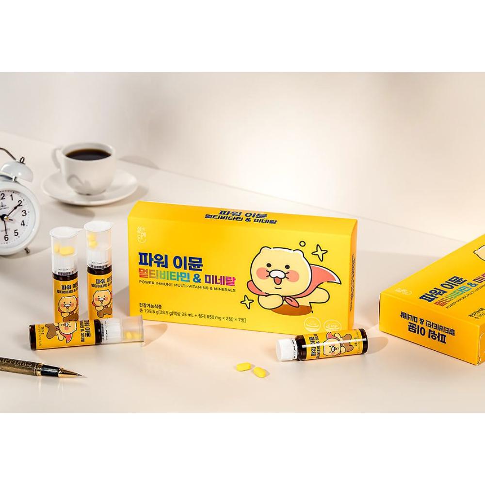 Kakao Friends - Brave Choonsik Power Immune Multi-Vitamins & Minerals