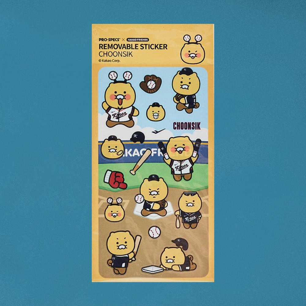 PRO-SPECS x Kakao Friends - Choonsik Baseball Sticker Pack