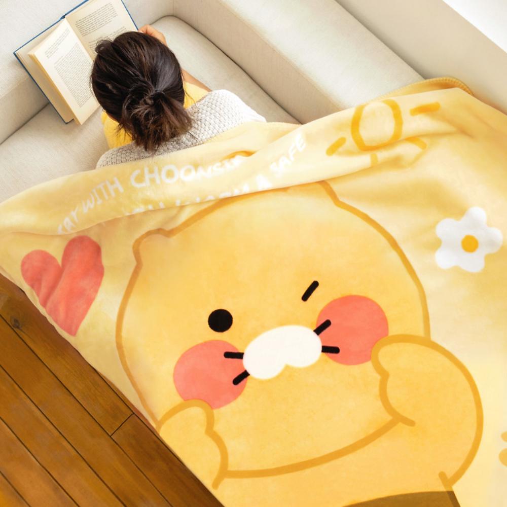 Kakao Friends - Choonsik Lovely Large Fleece Blanket