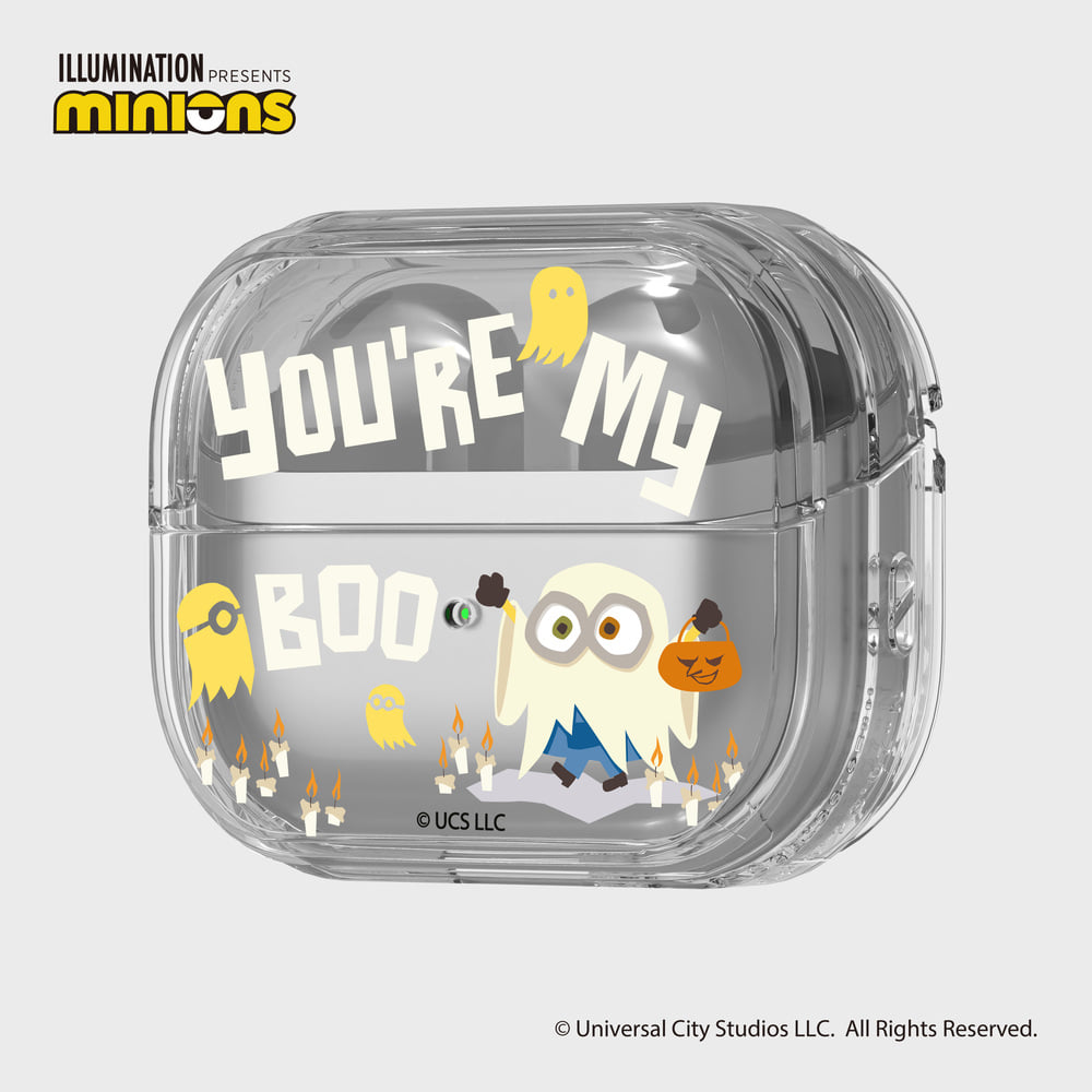 SLBS - Minions Halloween Clear Cover (Galaxy Buds3 Pro)