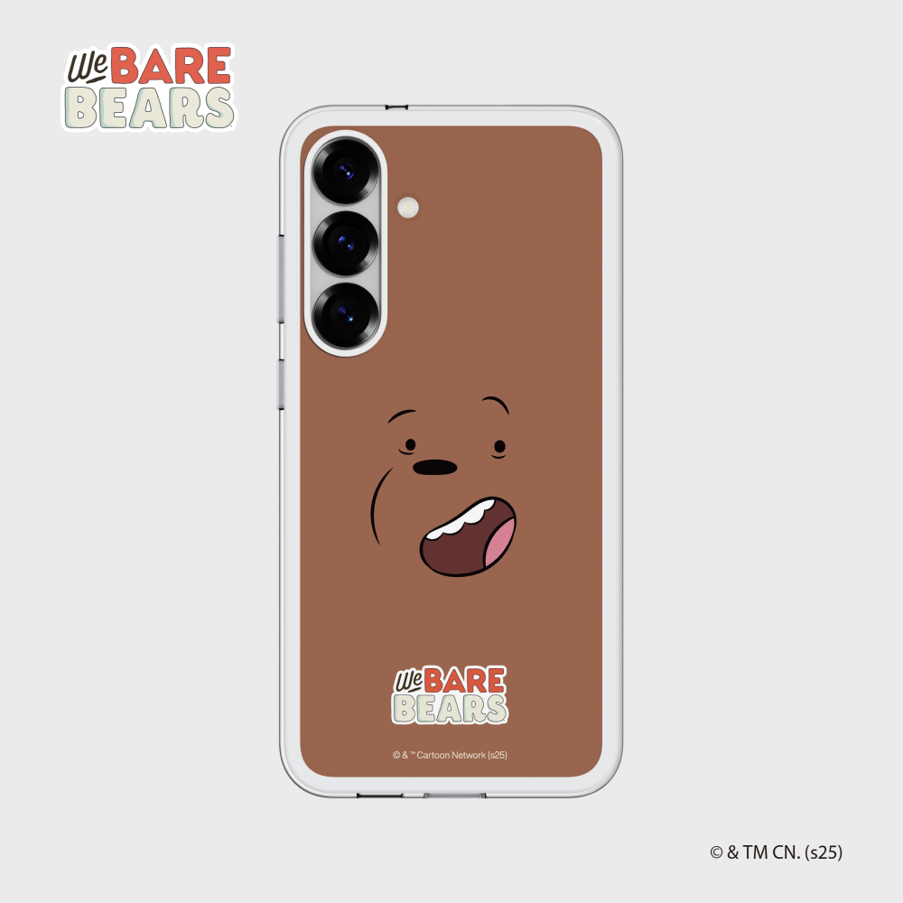 SLBS - We Bare Bears Grizzly Flip-Suit Card (Galaxy S25 Series)