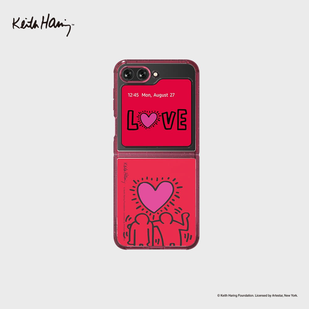 SLBS - Keith Haring Love Eco Lens Case (Galaxy Z Flip5)