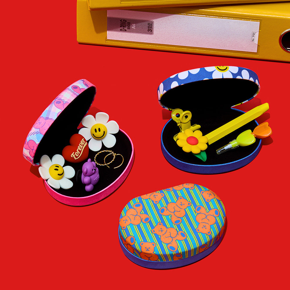 Wiggle Wiggle - Round Jewelry Box