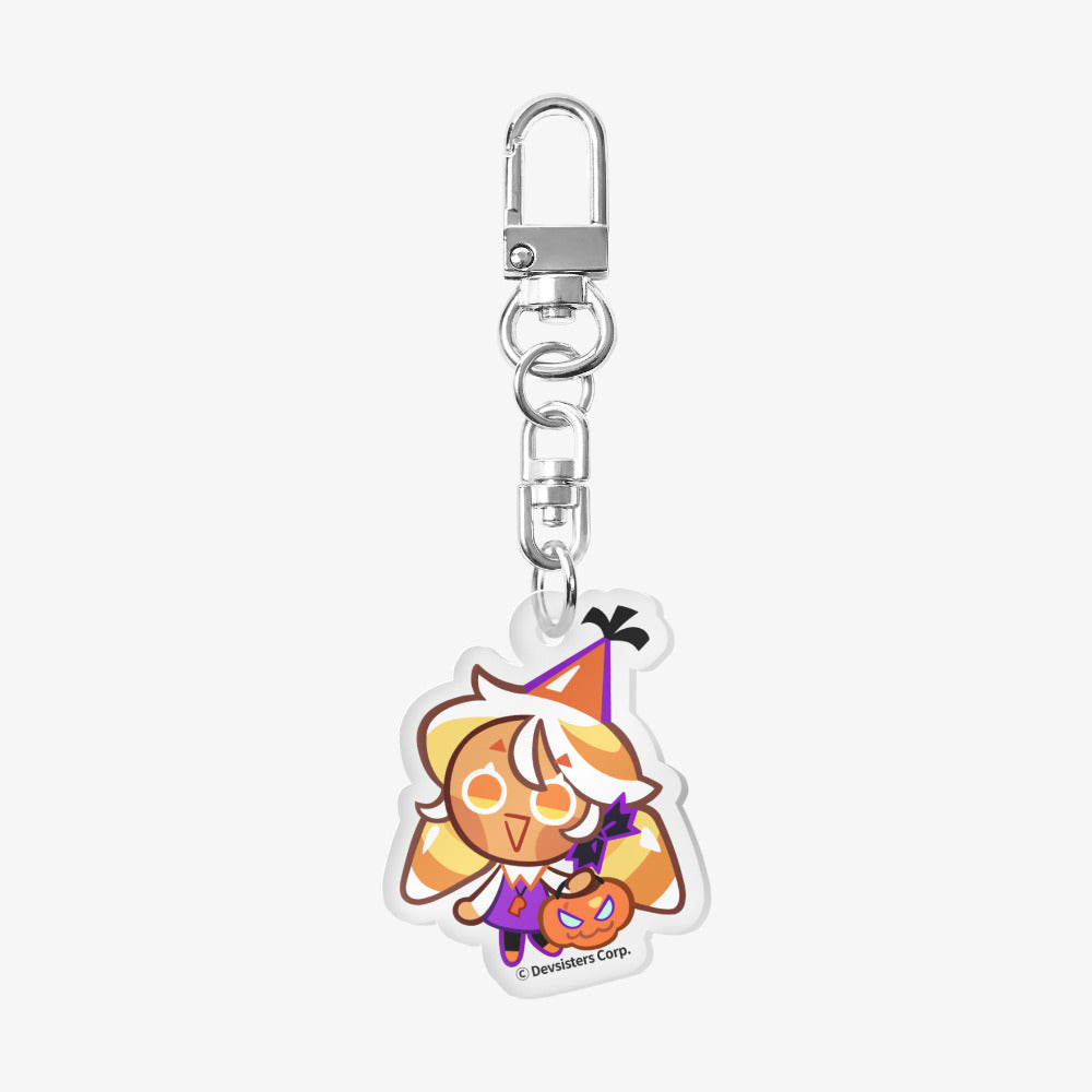 Cookie Run : Oven Break - Candy Corn Cookie Acrylic Keyring