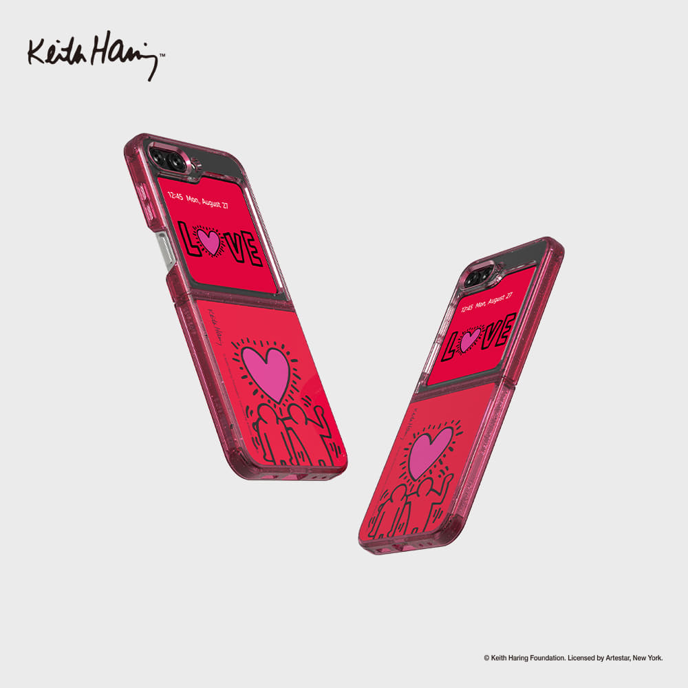 SLBS - Keith Haring Love Eco Lens Case (Galaxy Z Flip5)