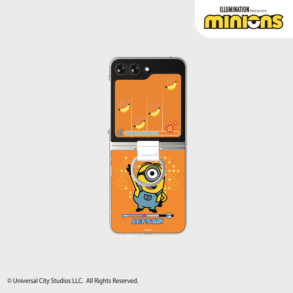 SLBS - Minions Game Rhythm Ring Suit Case (Galaxy Z Flip5)