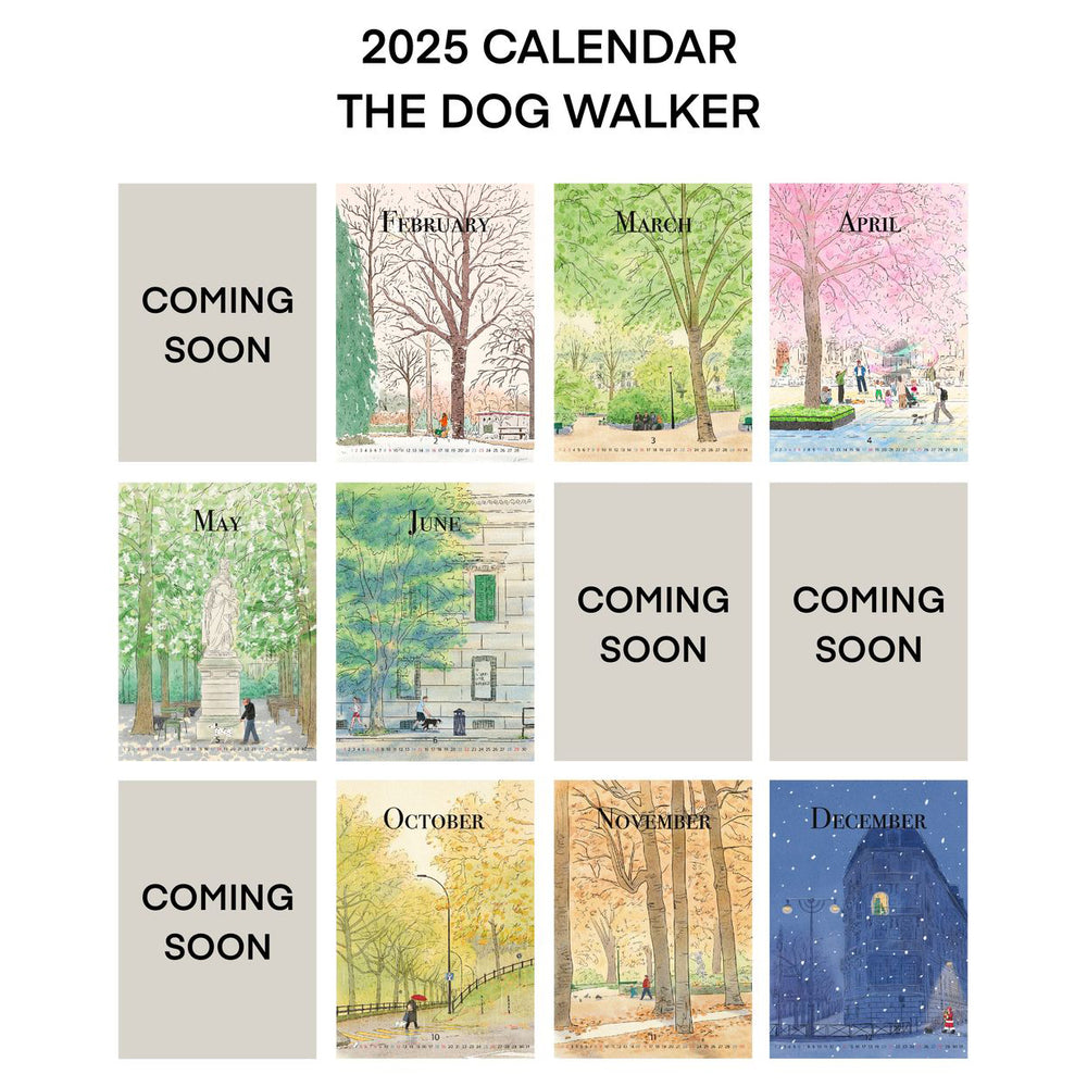 Lio - Dog Walker 2025 Calendar (tumblbug)