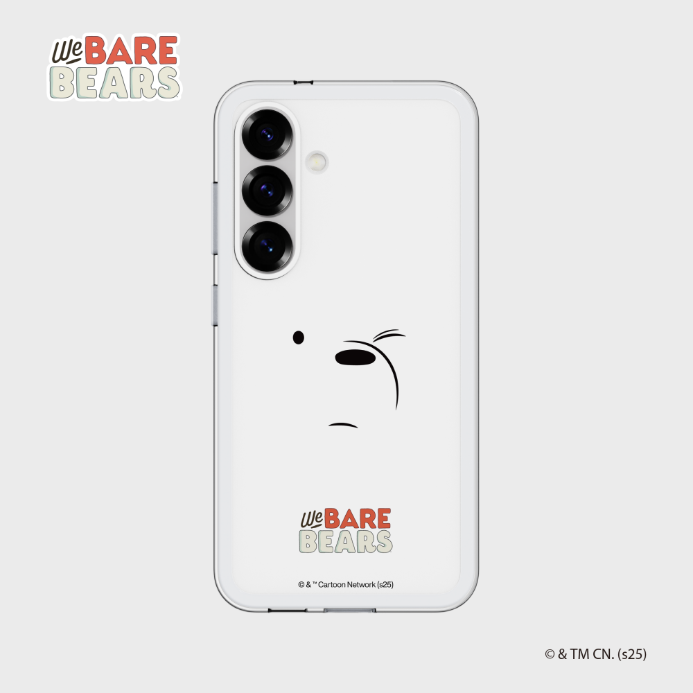 SLBS - We Bare Bears Ice Bear Flip Suit Card (Galaxy S25 Series)