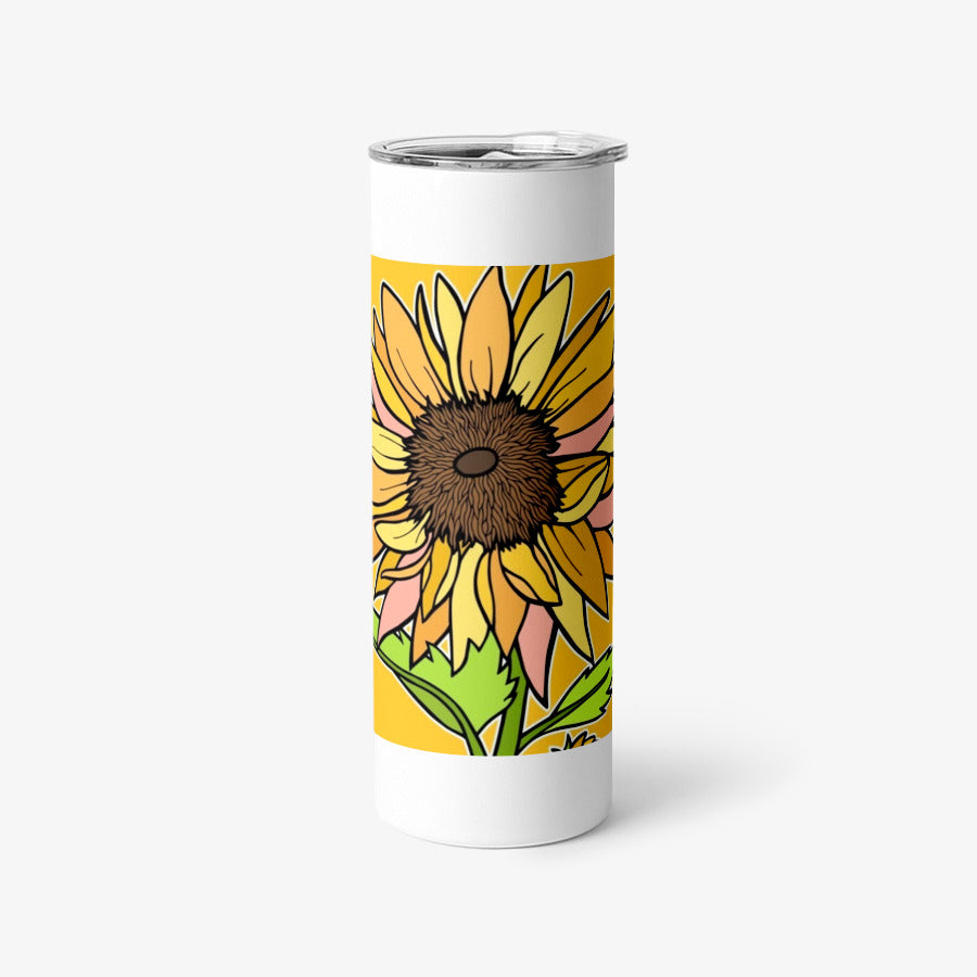 Karl Large Phoenix - Pop Art Painting 089 Slim Tumbler