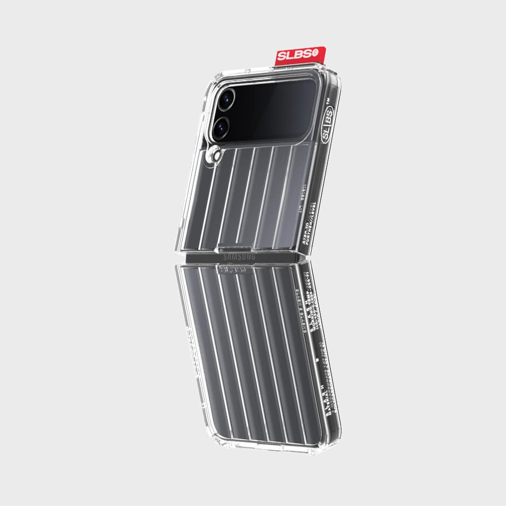 SLBS - Z Flip 4 B1 Clear Case (Red Tag)