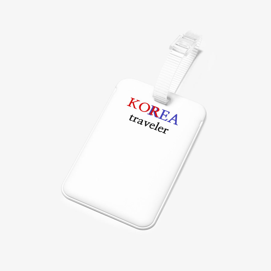 Korea Traveler - PVC Name Tag