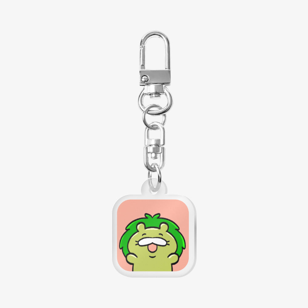 Mangzi Friends - Hug the Lion! Keyring