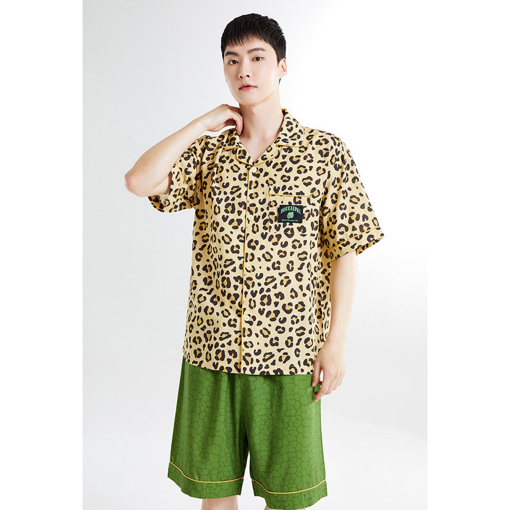 SPAO x Dokkaepal - Short Sleeve Pajamas Set