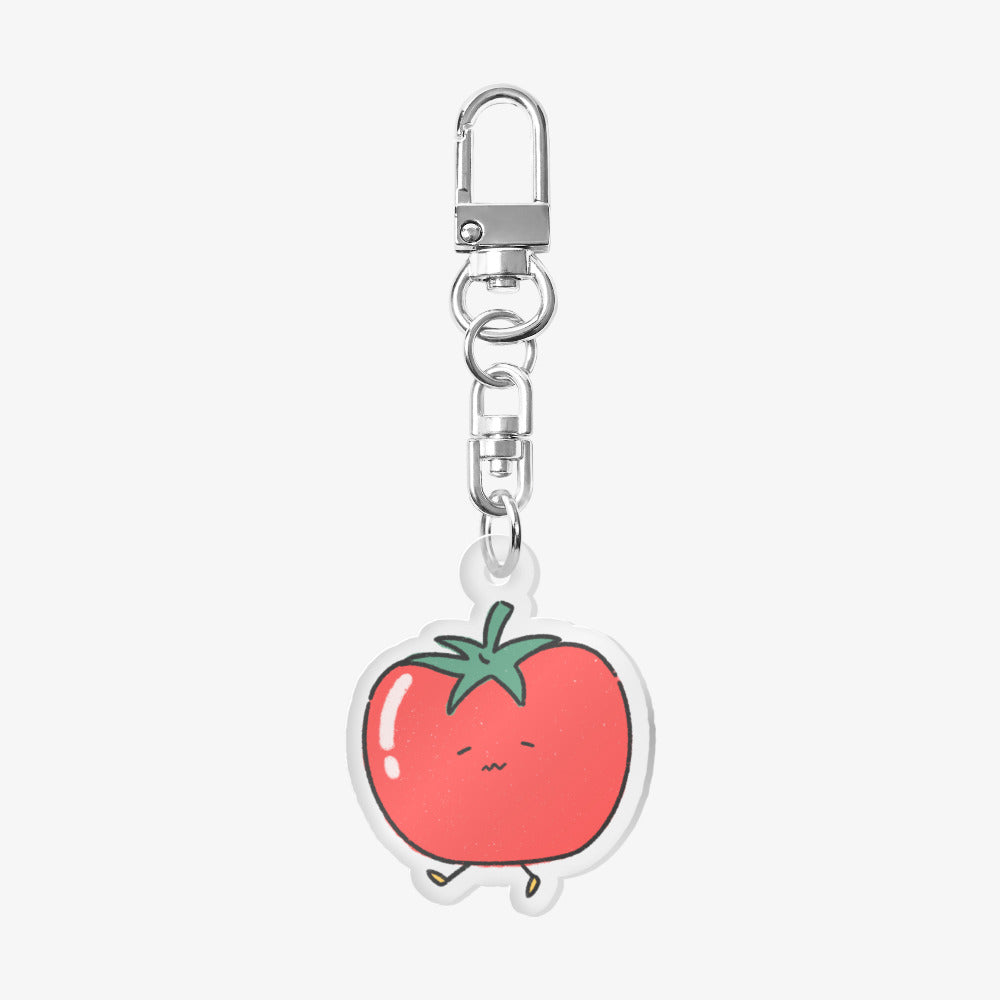 Galbi Dumpling - I am a Tomato Acrylic Keyring