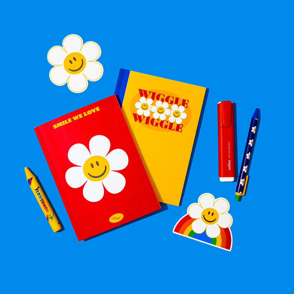 Wiggle Wiggle - Smile We Love Stationery Set