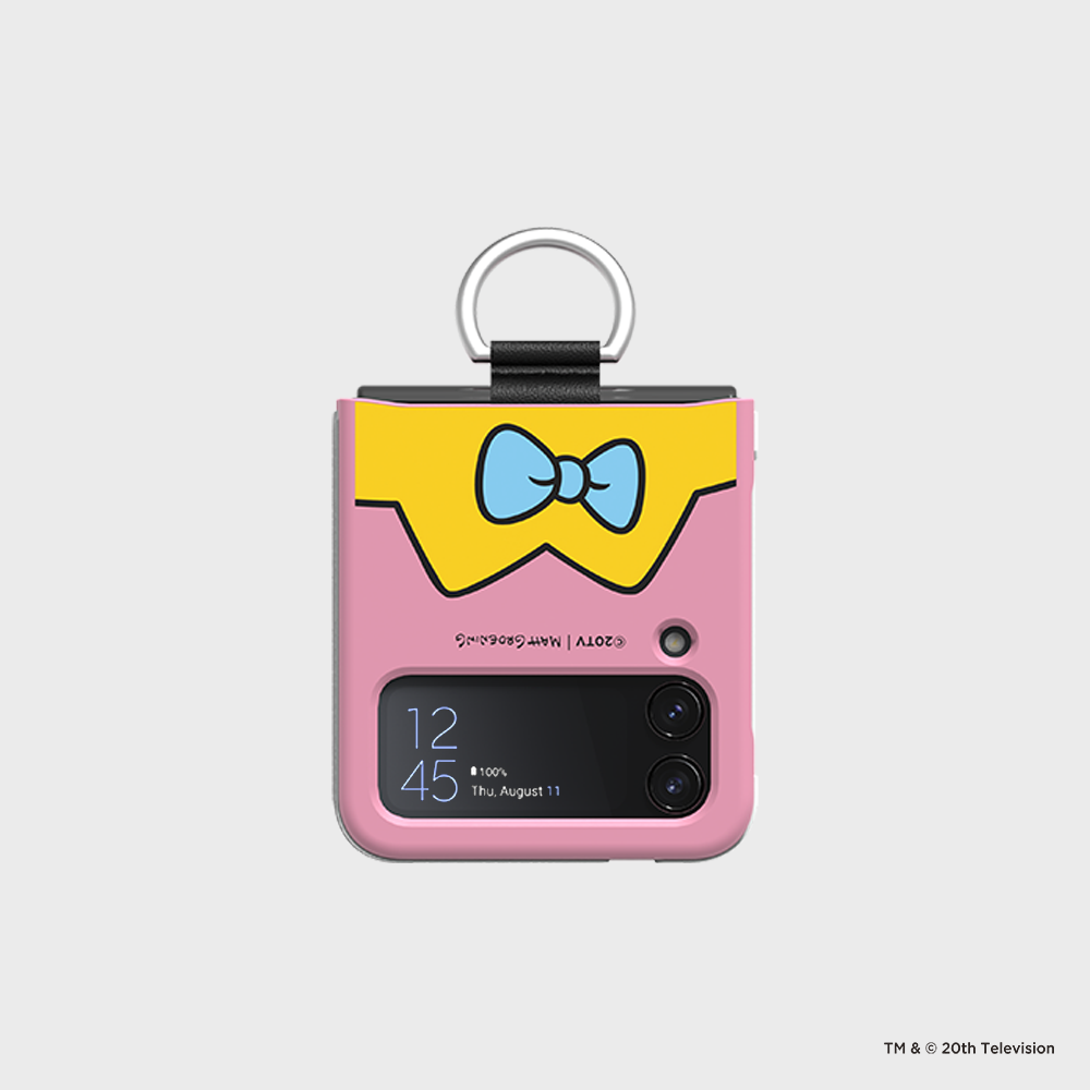 SLBS - Eco Lens Maggie Simpson Cover with Ring (Galaxy Z Flip4)