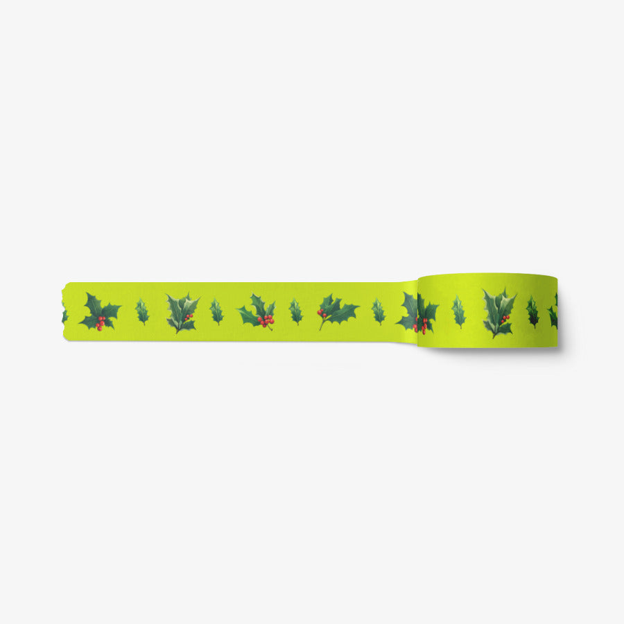 Royamchoco97 - Christmas Holly Leaf Masking Tape