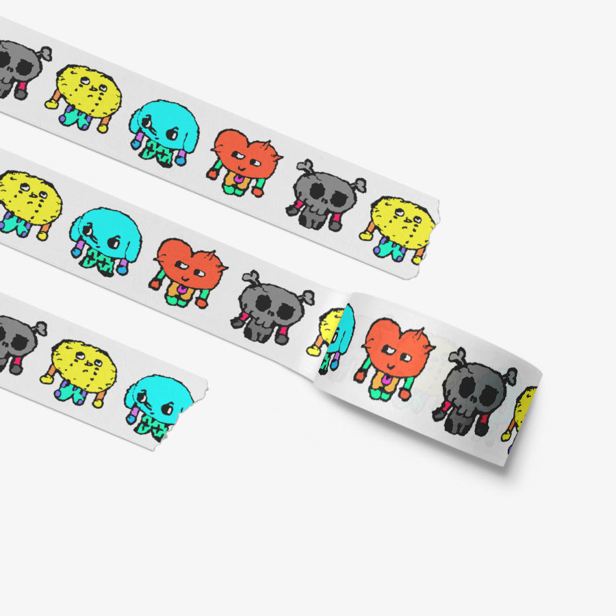 Lilaclot - Cutie Heads Masking Tape