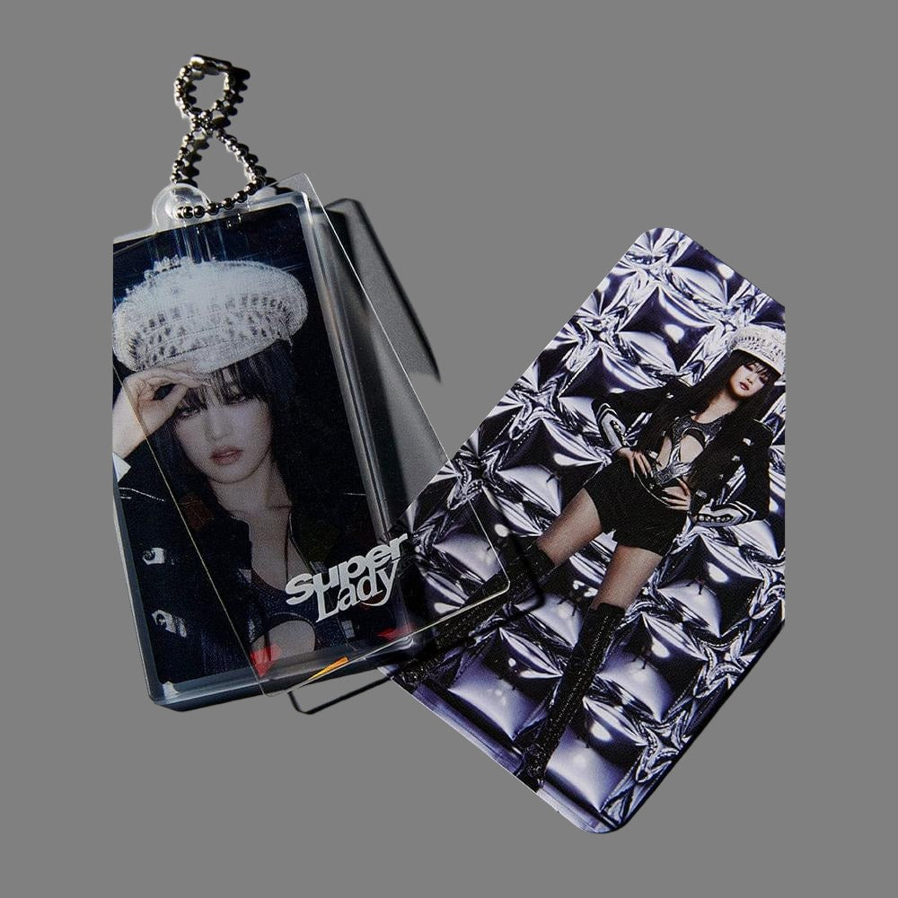 (G)I-DLE - Slide Acrylic Keyring & Phoca Set (Version 2)