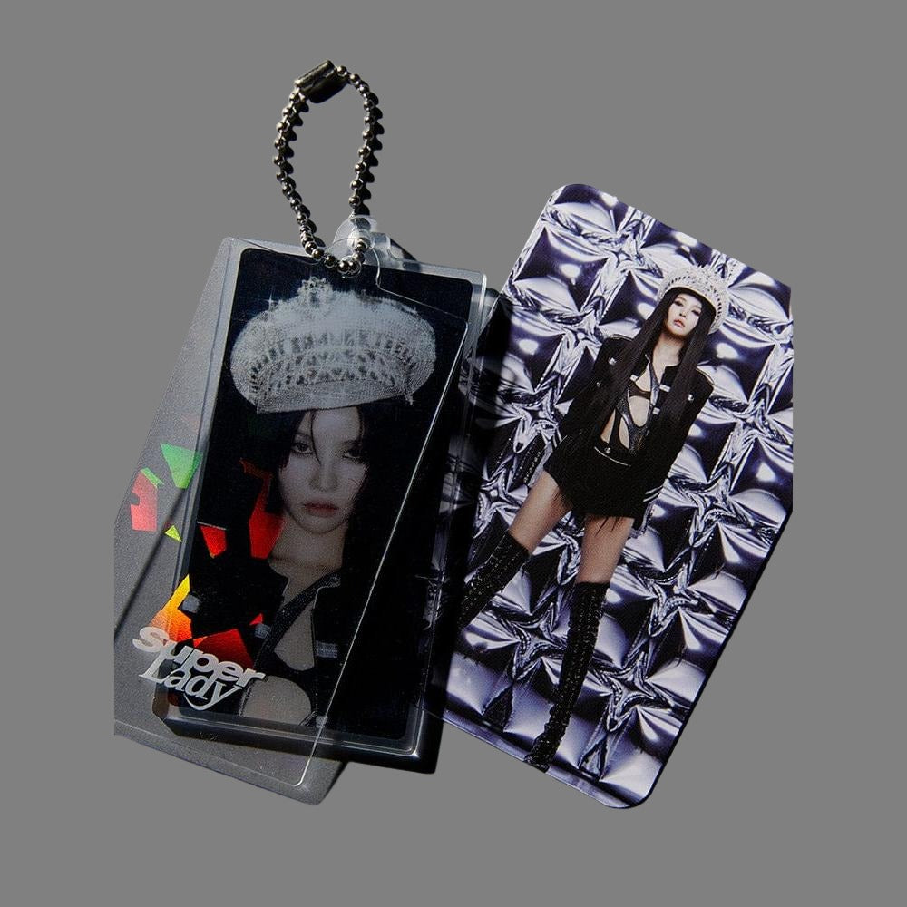 (G)I-DLE - Slide Acrylic Keyring & Phoca Set (Version 2)