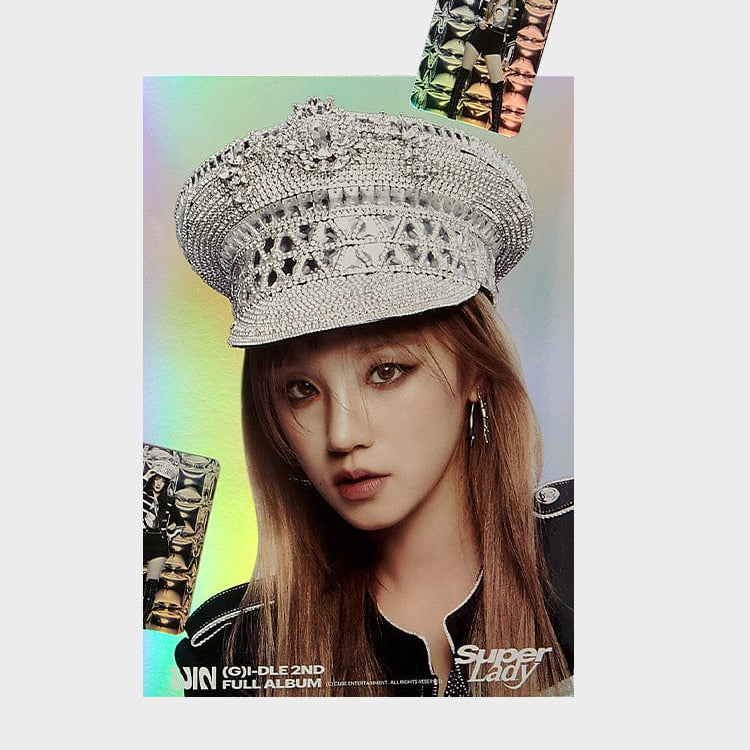 (G)I-DLE - Holographic Mini Poster & Phoca Set (Version 2)