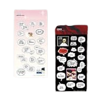 Homeless - Homecoming Day Popup Store - Famous Quote Sticker Set (2 Types)