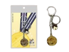 Homeless - Homecoming Day Popup Store - Kang Hara Gold Medal Keyring