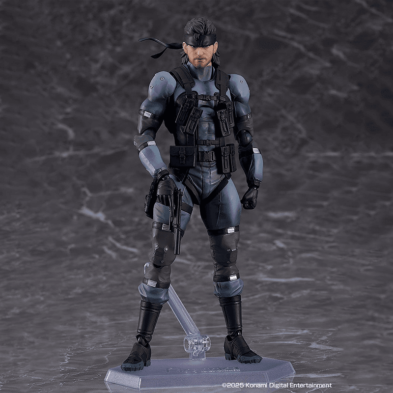 Metal Gear:Solid x ANIPLUS - Figma No.645 Solid Snake MGS2 Ver. Update Edition