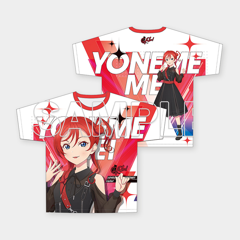 Love Live! Superstar!! x ANIPLUS - Full Graphic T-shirt Ver. Music-Talk-Teamwork!!